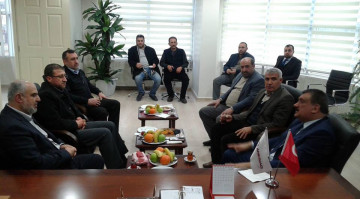 Battalgazi Belediye Başkanı, Malatya Anesiad'ı ziyaret etti.