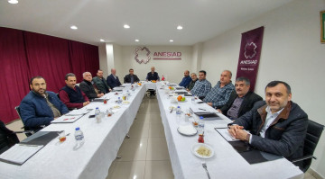 Malatya Şubesi, Mart ayı Yönetim Kurulu ve İstişare Toplantısını yaptı.