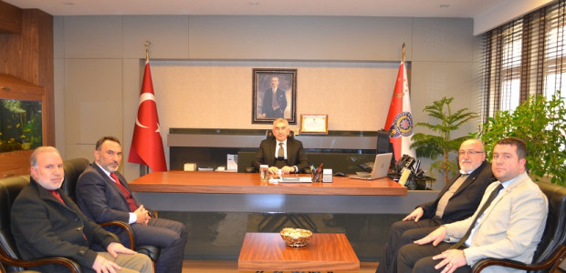 ANESİAD Gaziantep Şubesi Gaziantep Emniyet Müdürü Faruk Karaduman'ı ziyaret etti. - 1