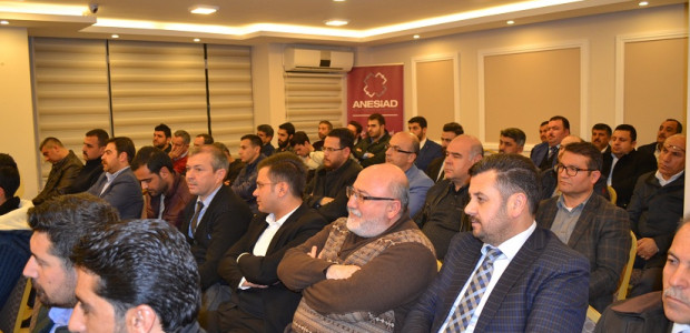 ANESİAD Gaziantep Şubesi tarafından düzenlenen tecrübe paylaşımı programında 