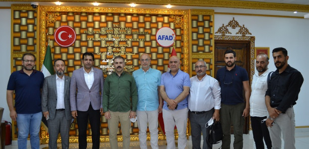ANESİAD Gaziantep'ten Azez koordinatör Valisi Ömer YILMAZ' a Ziyaret - 2