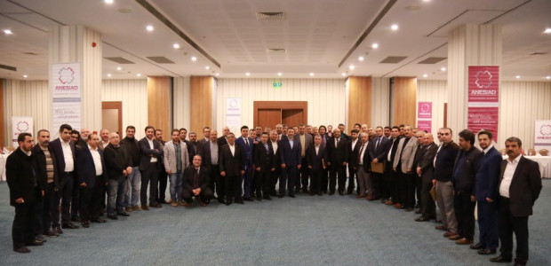 ANESİAD Yönetim Kurulu Gaziantep'te tanışma toplantısına katıldı. - 12
