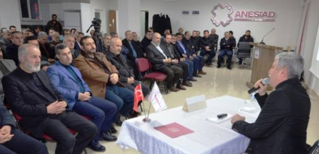 ANESİAD Malatya Şubesi Kariyer Günleri Konuğu Malatya Yeşilyurt Belediye Başkanı Hacı Uğur Polat oldu - 2